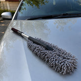 Premium Microfiber Car Duster Extendable Scratch-Free Dust Cleaning