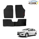 Honda City 2022 Beige Car Mats – Premium Latex Floor Mats | Custom Fit Protection