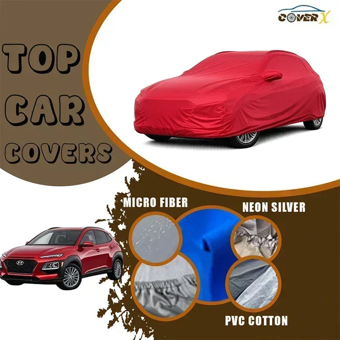 Premium Hyundai Kona Body Cover | PVC Cotton & Microfiber Options - Cover X