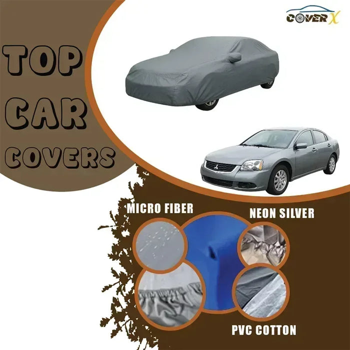 All Weather Mitsubishi Galant Sedan Auto Exterior Cover - Cover X