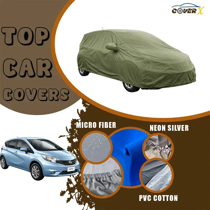 Nissan Note Sedan Hatchback Exterior Body Covers Scratch Proof - Cover X