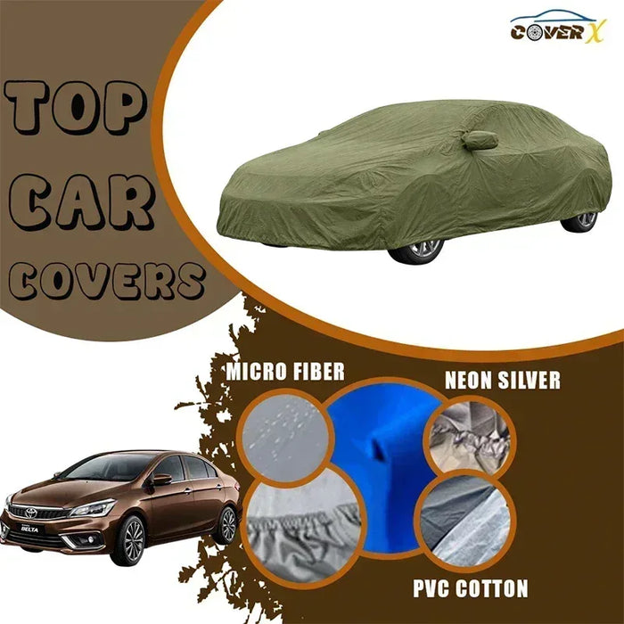 All Weather Toyota Belta Full Body Custom Fit Cover - Cover X