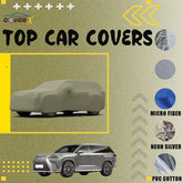 Custom-fit premium car cover on the Lexus TX . Available in Microfiber, PVC Cotton, and Neon Silver, this all-weather cover is waterproof and dust-proof, ensuring full protection for the large luxury vehicle.