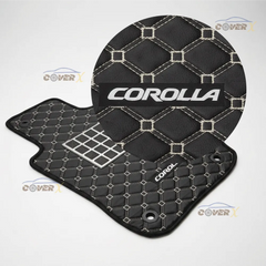 Diamond-Stitched Leather Car Floor Mats – Waterproof, Anti-Slip &  Long-Lasting Universal Fit by CoverX Pakistan