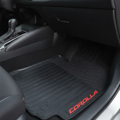 Rubber Car Floor Mats – Waterproof, Heavy-Duty & Anti-Slip Universal Car Protection by CoverX