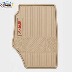 Honda BRV Beige Car Mats Premium Latex Floor Mats | Custom Fit Protection