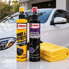 Car Dashboard & Tyre Shine Protectant Spray Long-Lasting Gloss & UV Protection (300ml)