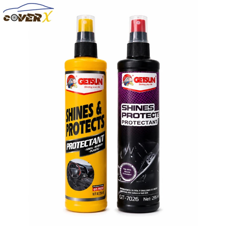 Car Dashboard & Tyre Shine Protectant Spray Long-Lasting Gloss & UV Protection (300ml)