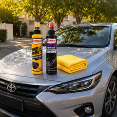 Car Dashboard & Tyre Shine Protectant Spray Long-Lasting Gloss & UV Protection (300ml)