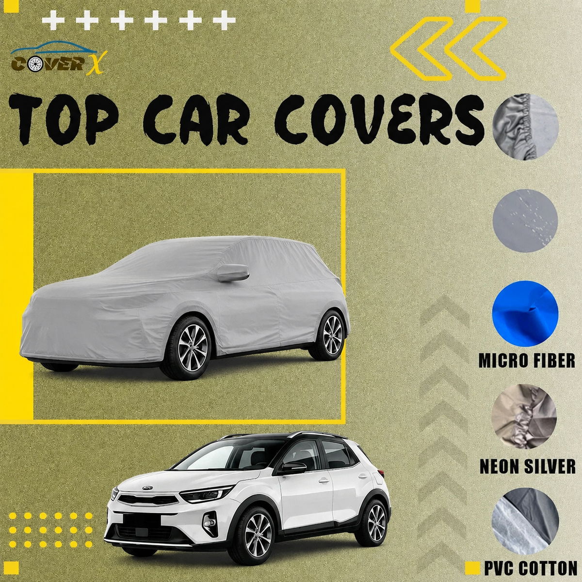 KIA Stonic Car Cover – Custom Fit, Waterproof & All Weather