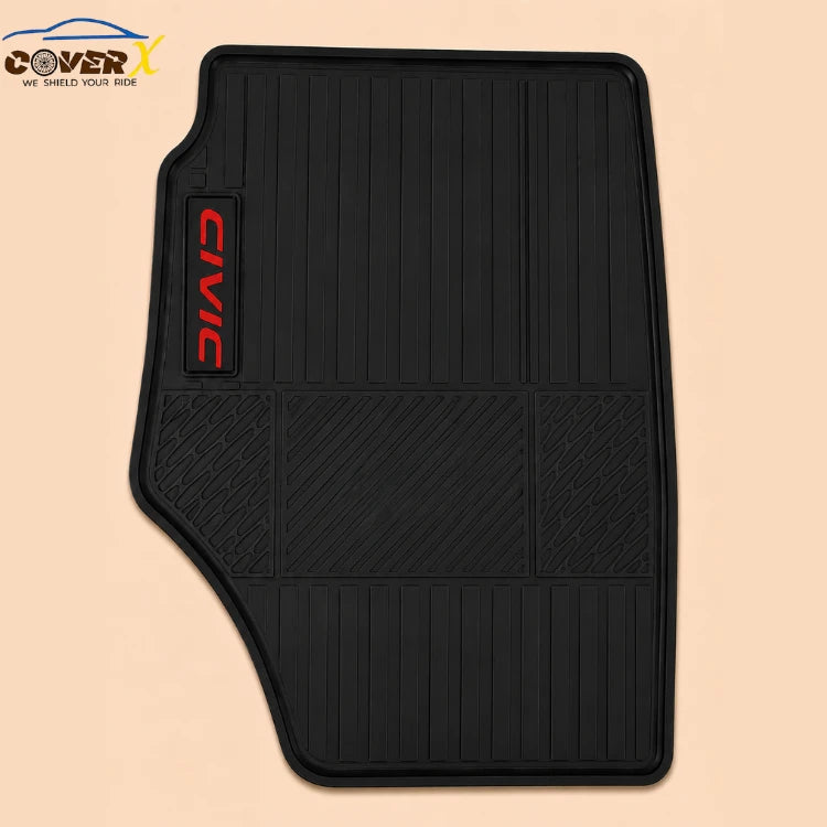 Honda Civic 2017 Car Mats – Premium Latex Floor Mats | Custom Fit Protection