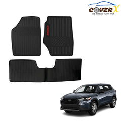 Toyota Corolla Cross Car Mats Premium Latex Floor Mats  Custom Fit Protection