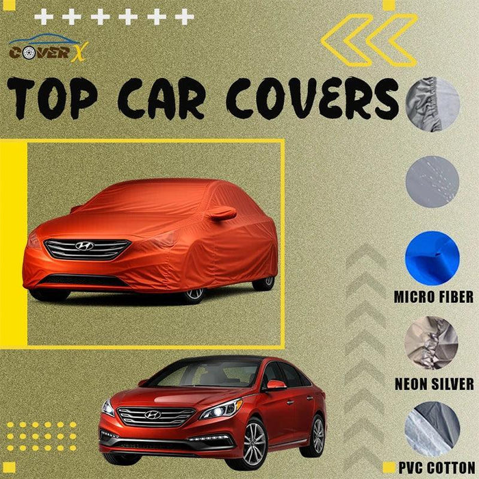 Hyundai Sonata Car Cover - Custom Fit Waterproof Protection - Cover X