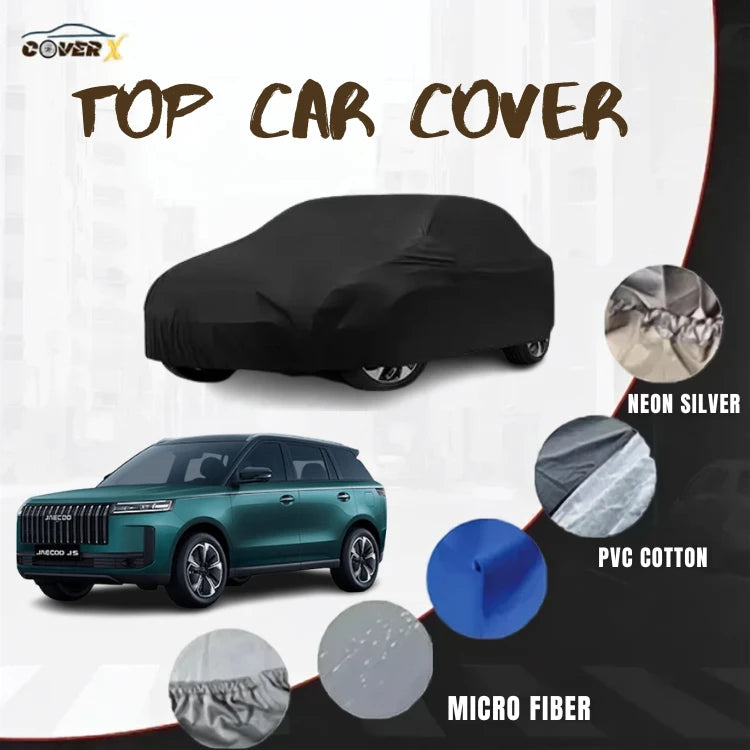 Custom-Fit Jaecoo J5 Car Cover – Premium All-Weather Protection for Pakistan