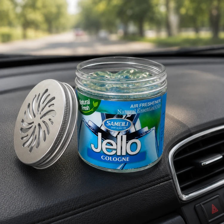 Jello Car Air Freshener Gel – Long-Lasting Dashboard Fragrance (Available in 5 Scents)
