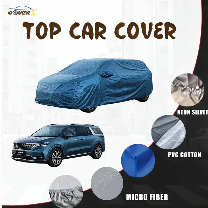 KIA Carnival Car Cover  Custom Fit, Waterproof & All Weather - Cover X