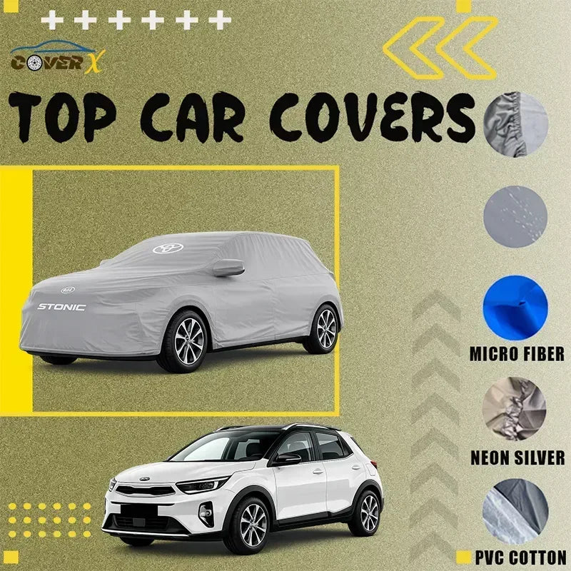 KIA Stonic Car Cover – Custom Fit, Waterproof & All Weather - Cover X