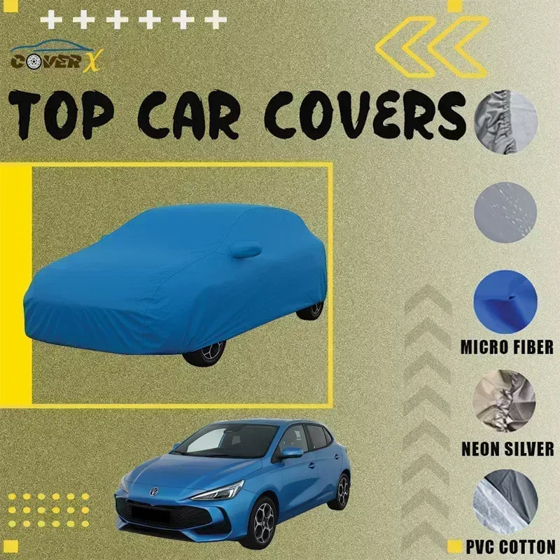 MG 3 Car Cover Waterproof Dustproof UV Resistant - Cover X