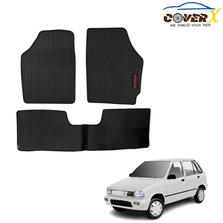 Suzuki Mehran Car Mats – Premium Latex Floor Mats | Custom Fit Protection