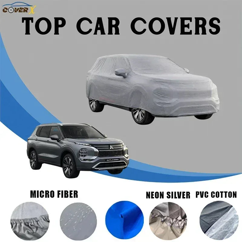 Mitsubishi Outlander Top Cover – All Weather, Sun & Rain Protection - Cover X