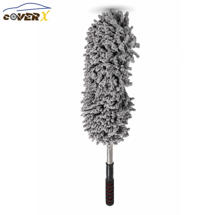 Premium Microfiber Car Duster Extendable Scratch-Free Dust Cleaning
