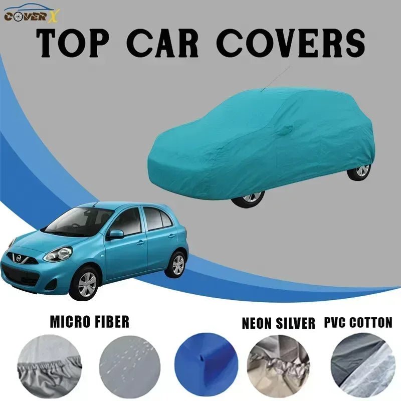 Nissan March Accessories | Waterproof & Long-Lasting Body Cover - Cover X
