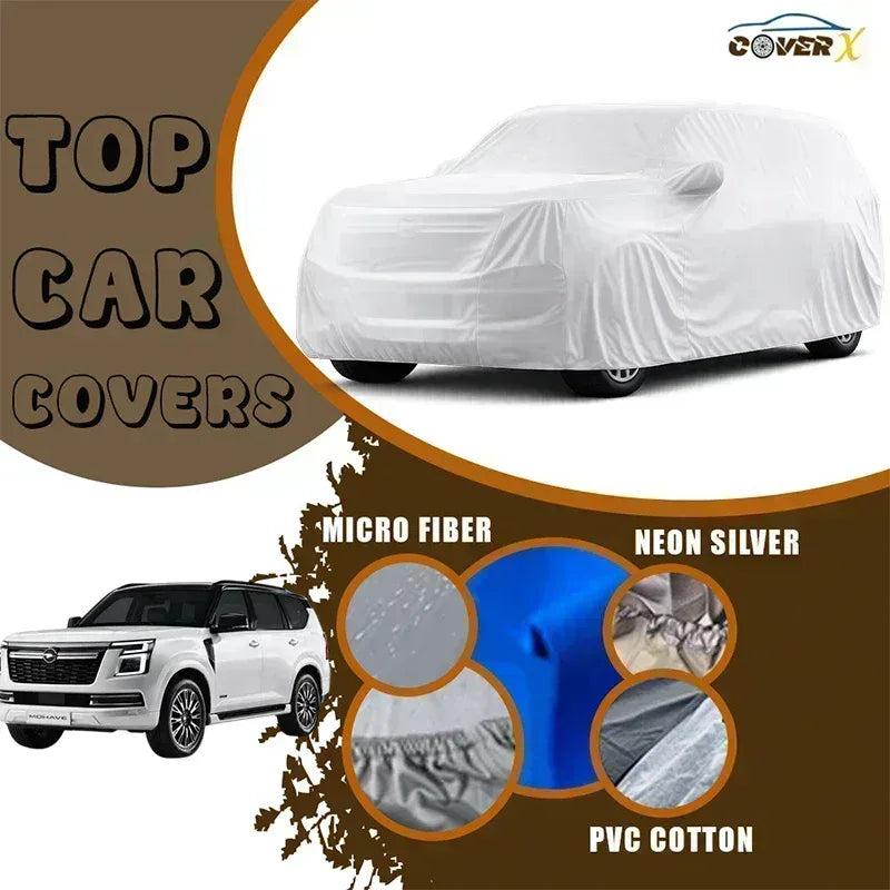 Nissan Patrol Car Cover| Premium Durable Fit, All-Weather, Dust-Proof, Waterproof - Cover X