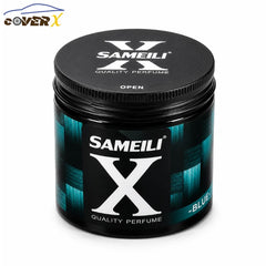 Sameili X Car Air Freshener Gel Long-Lasting Premium Perfume (Blue & Ice Fragrances)