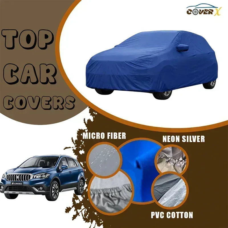 Durable Waterproof Suzuki S Cross Auto Exterior Car Cover - Cover X