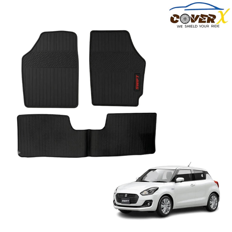 Suzuki Swift (New Model) Car Mats – Premium Latex Floor Mats | Custom Fit Protection