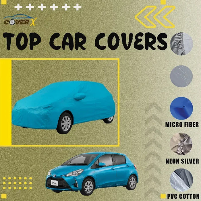 Toyota Vitz Full Body Car Cover Lightweight Durable - Cover X