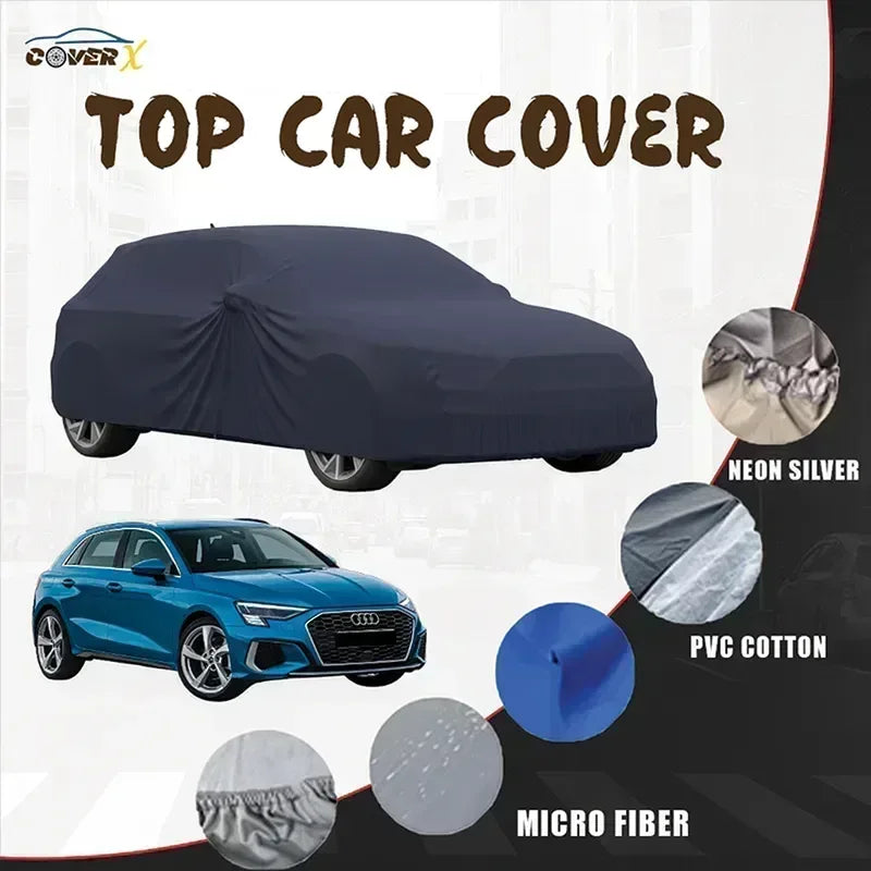 Audi A3 All Weather Car Cover – Durable & UV Resistant - Cover X