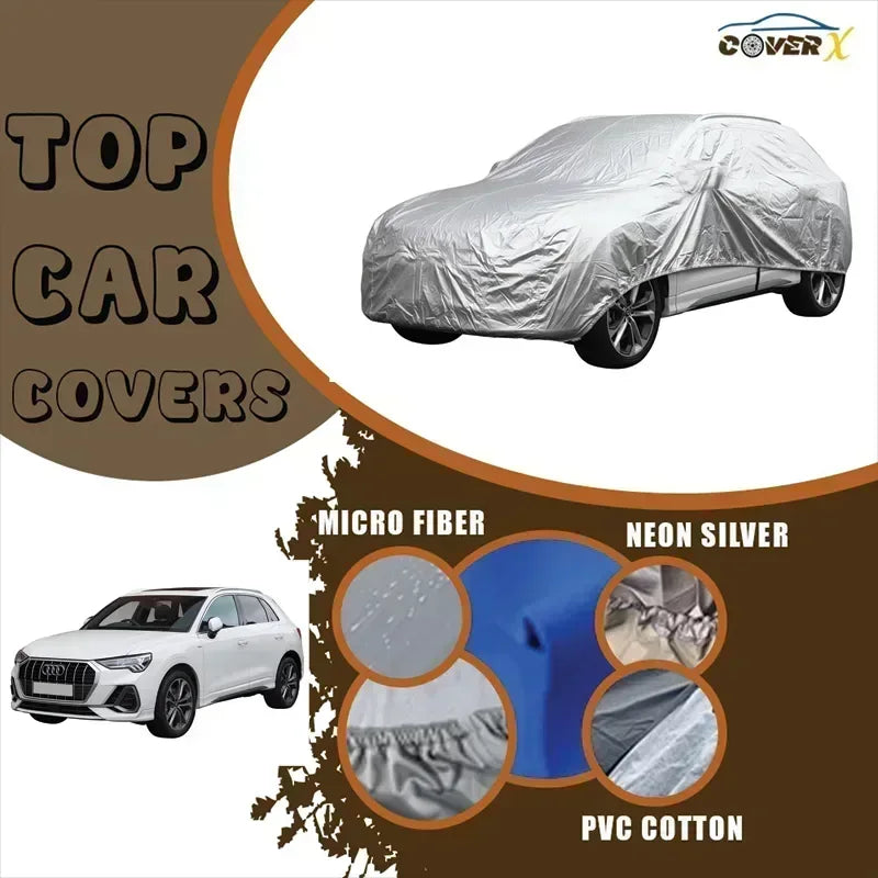 Audi Q3 Car Cover | Waterproof, Dustproof & UV-Resistant - Cover X