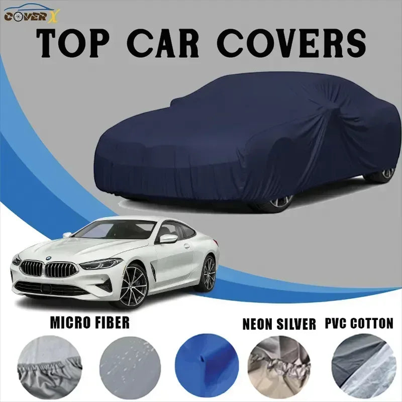 BMW 8 Series Waterproof Car Body Cover – Long-Lasting & Paint Safe - Cover X