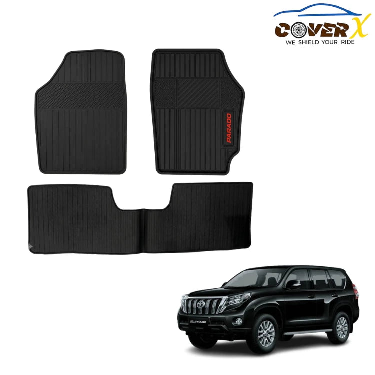 Toyota Prado Car Mats Premium Latex Floor Mats Custom Fit Protection