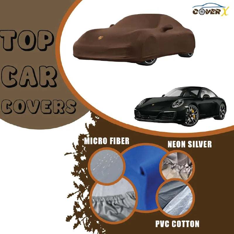 Porsche 911 Car Cover  – Custom Fit and Lightweight for Everyday Use
