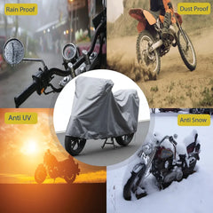Sports Bike Cover Waterproof, Dustproof, UV & Snow Resistant – All-Weather Motorbike Body Cover by CoverX